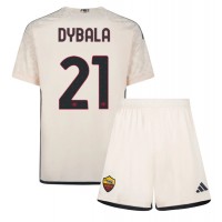 AS Roma Paulo Dybala #21 Replica Away Minikit 2023-24 Short Sleeve (+ pants)